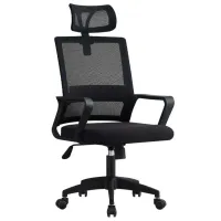 Fotoliu de birou Xenos Bucharest Pânză/ Black 