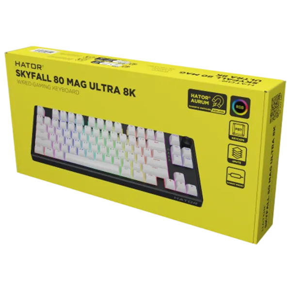Tastatură Hator Skyfall 80 MAG ULTRA 8K Fără fir / Black photo 4