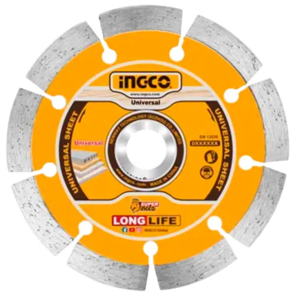 Disc diamantat segmentat INGCO DMD011252  photo 1