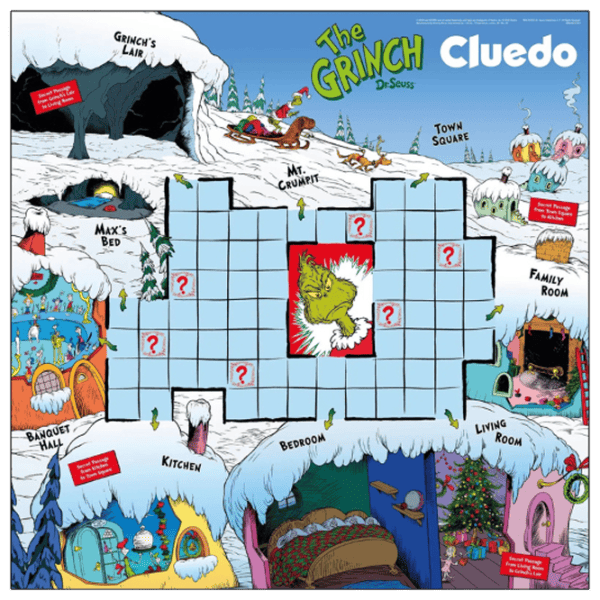 Joc de masă Winning Moves Cluedo The Grinch 8+/ Strategie photo 3