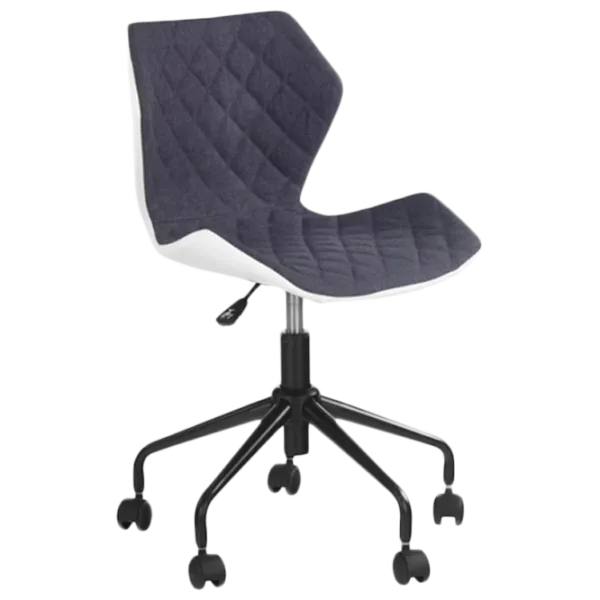 Fotoliu de birou Halmar Matrix Piele artificială/ Gray White photo 1