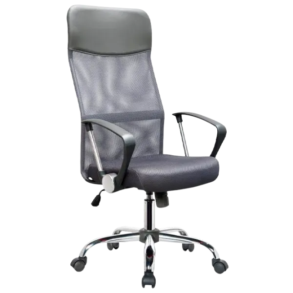 Fotoliu de birou DecoPrim F-63 Plasă acrilică/ Gray  photo 1