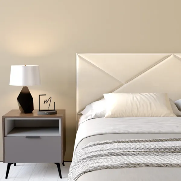 Кровать My-Style my-Fina Deco 90 x 200 см / Фанера / Бежевый photo 6