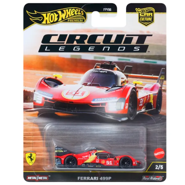 Mașină Hot Wheels Ferrari JBK49  / / Black Red photo 6