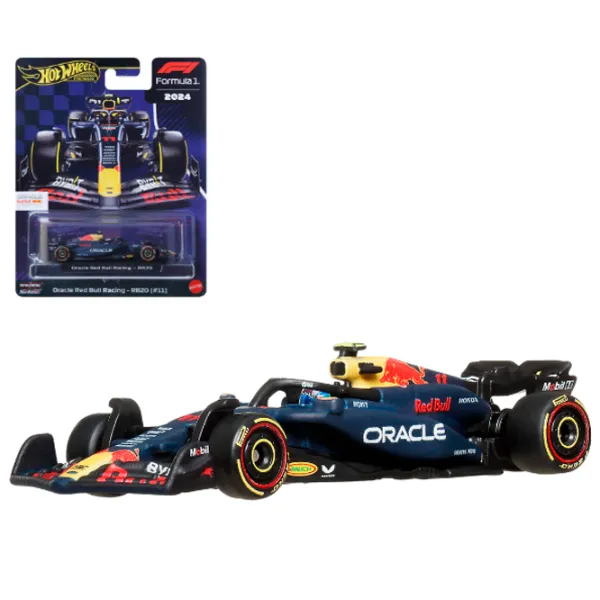 Mașină Hot Wheels Sergio Perez JBM19  / / Black Blue photo 2