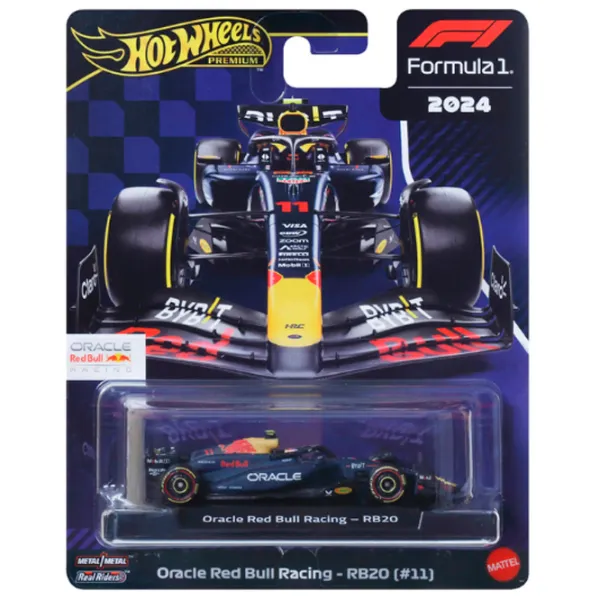 Mașină Hot Wheels Sergio Perez JBM19  / / Black Blue photo 3