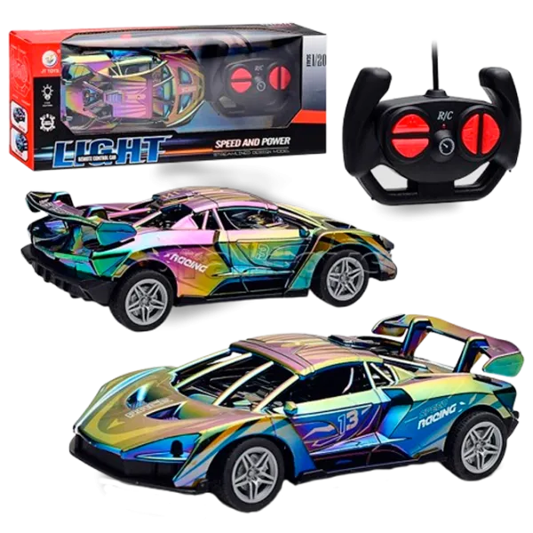 Машинка JT Toys Light Speed And Power JT727 / / Черный Зеленый photo 1