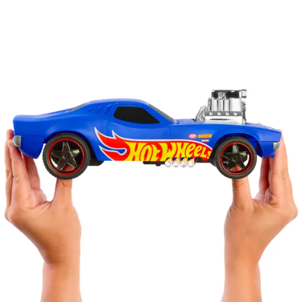 Mașină Hot Wheels Rodger Dodger HTP54  / 2.4 GHz / Black Blue photo 3