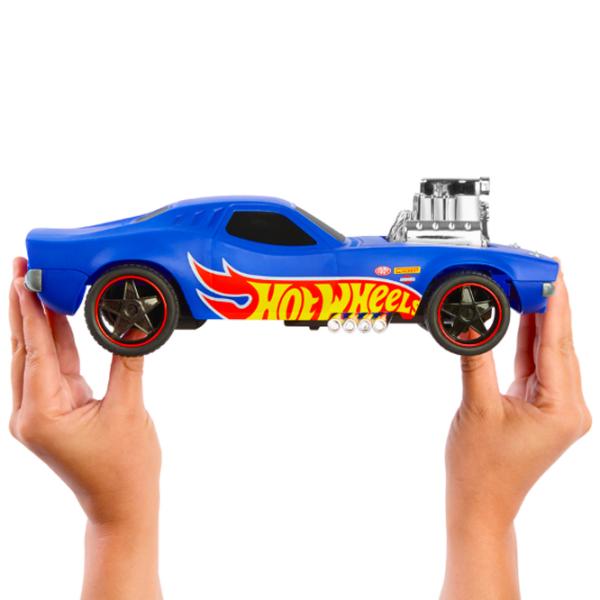 Mașină Hot Wheels Rodger Dodger HTP54  / 2.4 GHz / Black Blue photo 3
