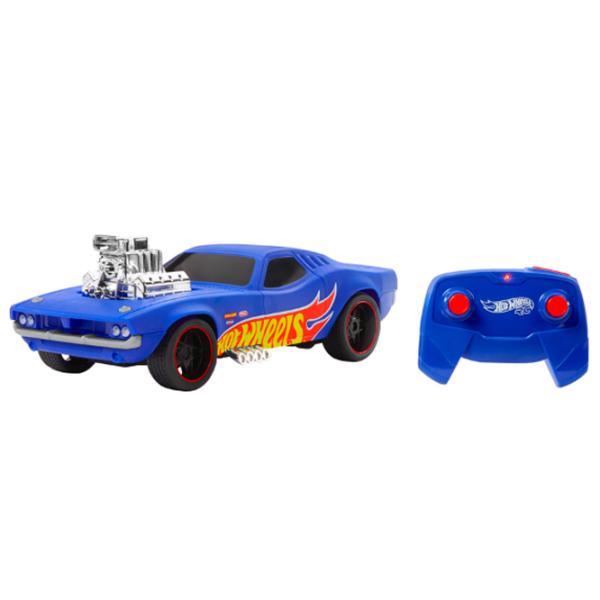 Mașină Hot Wheels Rodger Dodger HTP54  / 2.4 GHz / Black Blue photo 4