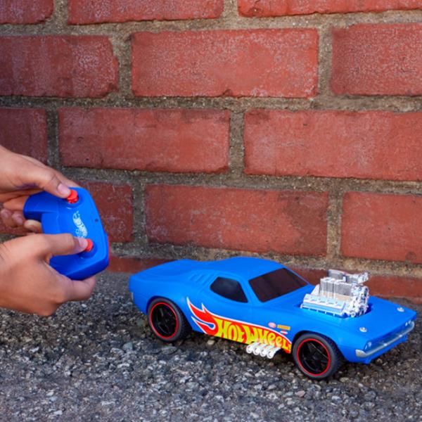 Mașină Hot Wheels Rodger Dodger HTP54  / 2.4 GHz / Black Blue photo 7
