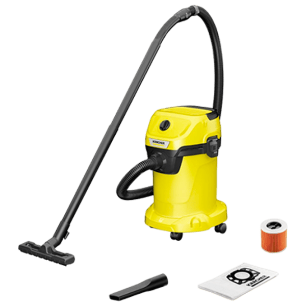 Aspirator industrial KARCHER WD3 V-19/6/20 1.628-123.0 1000 W / Yellow photo 1