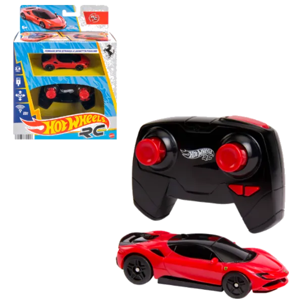 Mașină Hot Wheels Ferrari SF90 JGD09  / / Black Red photo 1
