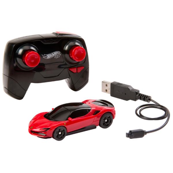 Mașină Hot Wheels Ferrari SF90 JGD09  / / Black Red photo 5