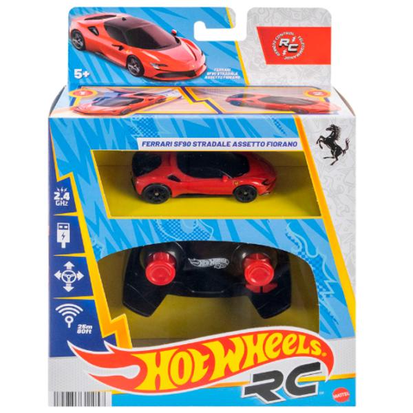 Mașină Hot Wheels Ferrari SF90 JGD09  / / Black Red photo 7