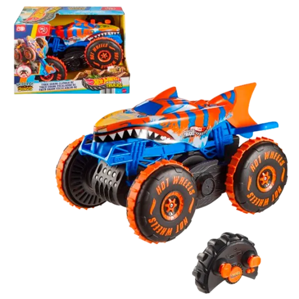 Mașină Hot Wheels Rechin-tigru JFR39  / / Blue Orange photo 1