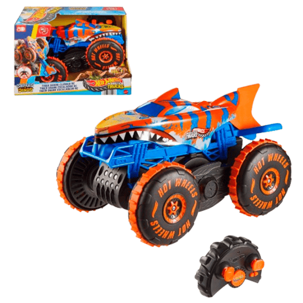 Mașină Hot Wheels Rechin-tigru JFR39  / / Blue Orange photo 1