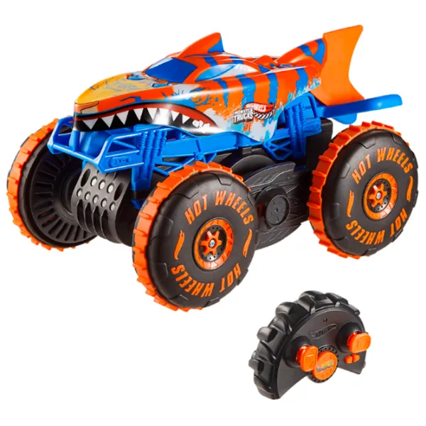 Mașină Hot Wheels Rechin-tigru JFR39  / / Blue Orange photo 2