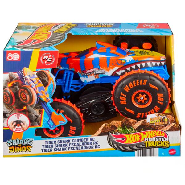 Mașină Hot Wheels Rechin-tigru JFR39  / / Blue Orange photo 5