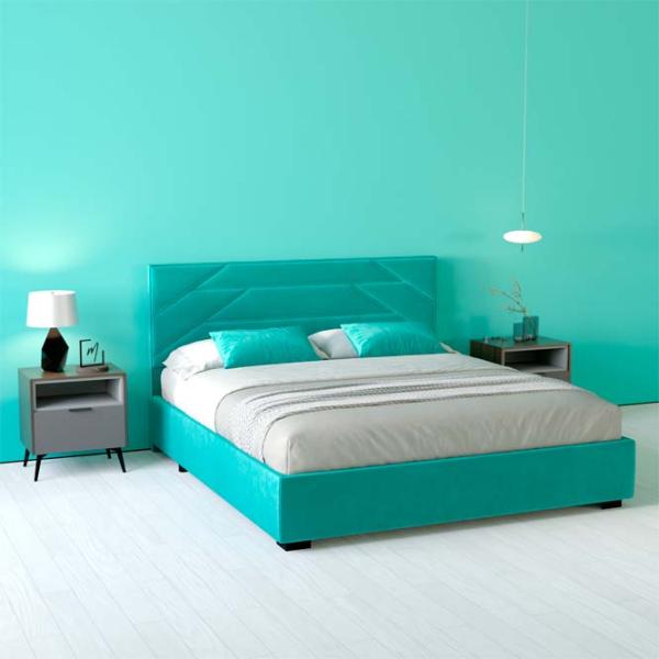 Кровать My-Style my-Lina Galaxy 120 x 200 см / Фанера / Бирюзовый photo 4