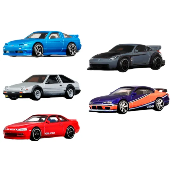 Set de mașini Hot Wheels Tokyo Drift JFL99  / / Multicolor Multicolor photo 2