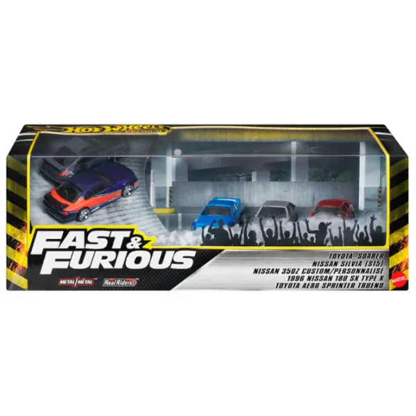 Set de mașini Hot Wheels Tokyo Drift JFL99  / / Multicolor Multicolor photo 8