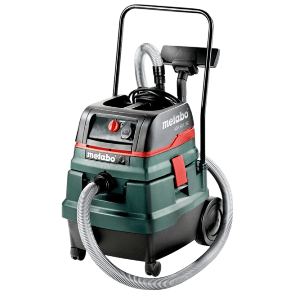 Промышленный пылесос Metabo ASR 50 L SC 1400 Вт / Зеленый photo 1