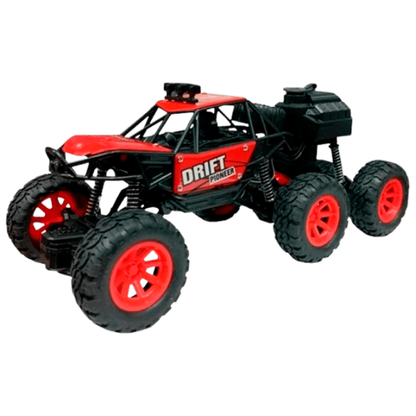 Mașină ZI DI TOYS Off-Road 6x6 Spray Rock 299A  / / Black Red photo 1