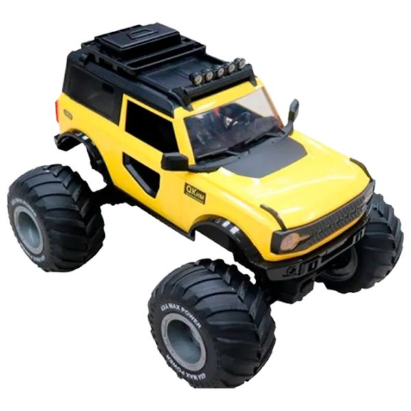 Машинка QIANKUN Off-Road Climping Beast Big 11208  / 2.4 ГГц / Черный Желтый photo 1