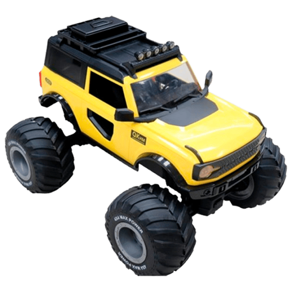 Машинка QIANKUN Off-Road Climping Beast Big 11208  / 2.4 ГГц / Черный Желтый photo 1