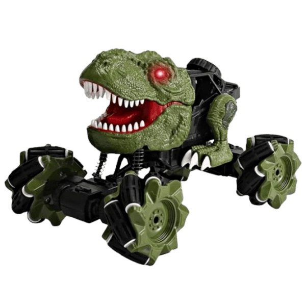 Mașină QIANKUN Dinosaur Car Smart Spray 11819  / / Black Green photo 1