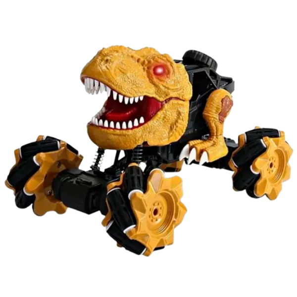 Mașină QIANKUN Dinosaur Car Smart Spray 11819  / / Black Orange photo 1