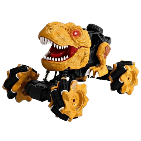 Mașină QIANKUN Dinosaur Car Smart Spray 11819  / / Black Orange photo 1