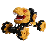 Mașină QIANKUN Dinosaur Car Smart Spray 11819  / / Black Orange