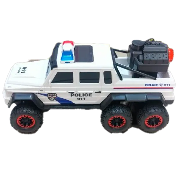 Mașină ZI DI TOYS Police 911 500-3  / / Black White photo 1