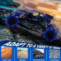 Mașină Lead Honor Alloy Climbing Side Row Twisting LH-C015A 20 km/h / 2.4 GHz / Blue photo 6