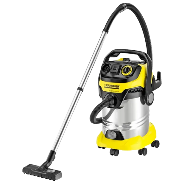 Промышленный пылесос KARCHER WD 6 P Premium 1300 Вт / Желтый photo 1