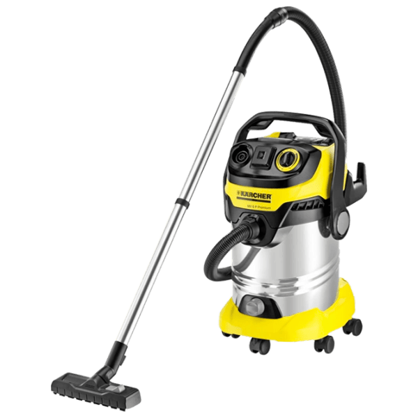 Промышленный пылесос KARCHER WD 6 P Premium 1300 Вт / Желтый photo 1