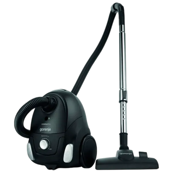 Пылесос Gorenje VC1611CXBK 1600 Вт / Серый Черный photo 3