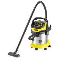 Промышленный пылесос KARCHER WD 5 P Premium Inox 1100 Вт / Нержавеющая сталь