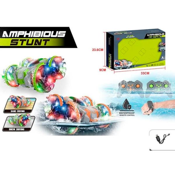 Машинка Lead Honor Amphibious Stunc LH-C086-3  / / Черный Зеленый photo 2