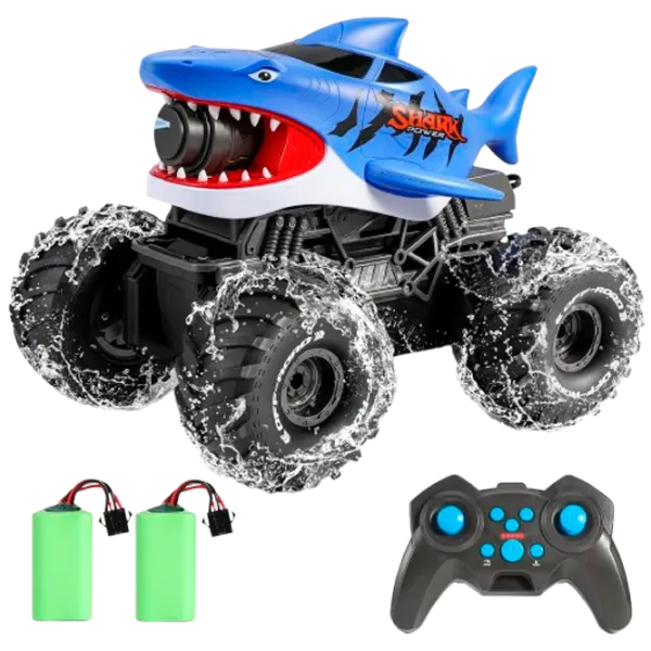 Mașină Lead Honor Amphibious Racing Shark LH-C084  / 2.4 GHz / Red Blue photo 1
