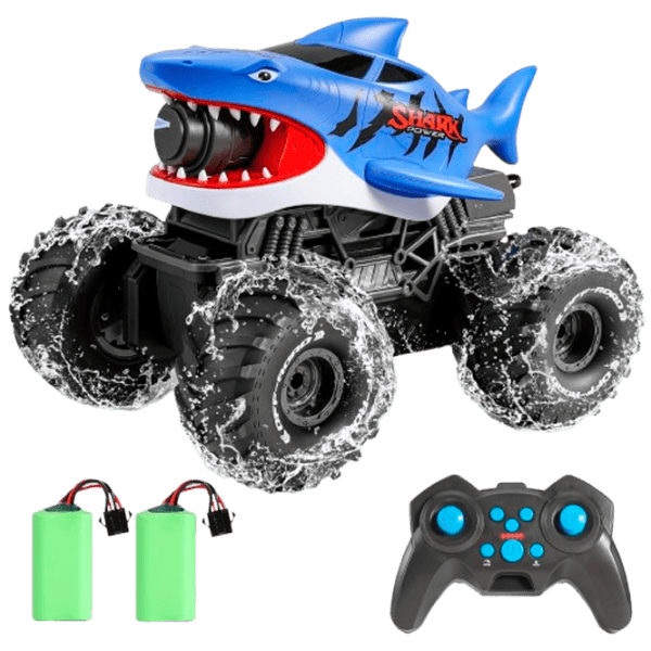Mașină Lead Honor Amphibious Racing Shark LH-C084  / 2.4 GHz / Red Blue photo 1