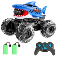 Mașină Lead Honor Amphibious Racing Shark LH-C084  / 2.4 GHz / Red Blue