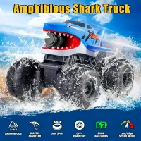 Машинка Lead Honor Amphibious Racing Shark LH-C084 / 2.4 ГГц / Red Синий photo 9