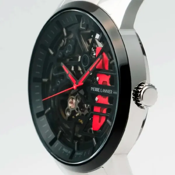 Ceas de mână pentru bărbați Pierre Lannier 343B151 Mecanic / 43 mm photo 4