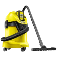 Промышленный пылесос KARCHER WD 3 Battery Set 300 Вт / Желтый