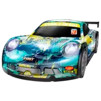 Машинка Lead Honor Drift Racing High Speed LH-C079  / 2.4 ГГц / Разноцветный Желтый