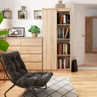 Dulap pentru mape Fot D-1 190 x 80 x 40 / PAL / Somona Oak photo 4