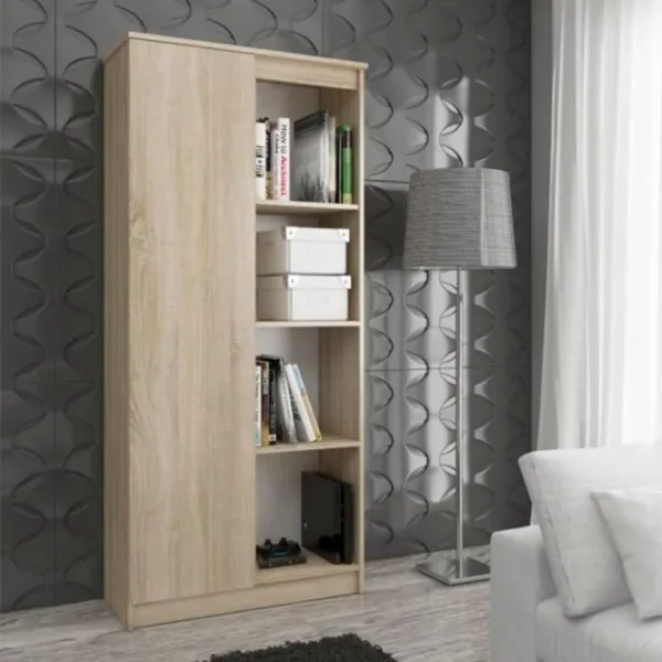 Шкаф для папок Fot D-1 190 x 80 x 40см / ДСП / Дуб Сонома photo 5